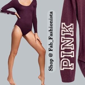 Victoria's Secret PINK Scoop Neck Bodysuit top Size S